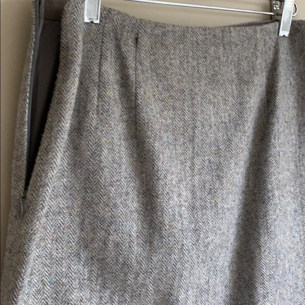 Talbot Herringbone Skirt - Picture 7 of 11